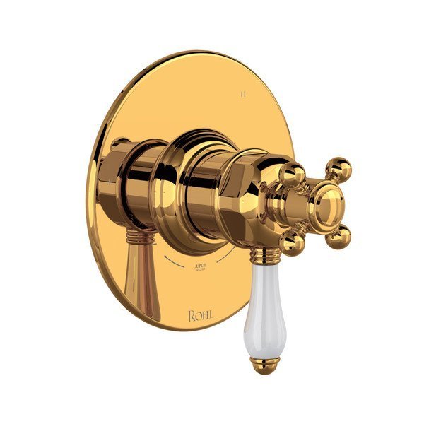 Rohl 1/2 Therm & Pressure Balance Trim With 5 Functions Shared TTD45W1LPIB